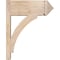 Ekena Millwork Thorton Smooth Arts and Crafts Outlooker, Douglas Fir, 7 1/2"W x 18"D x 22"H OUT08X18X22THR03SDF - alternate 3